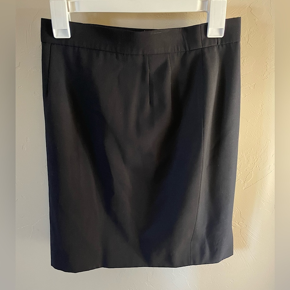 Vintage Escada Margaretha Ley Black Pencil Skirt
